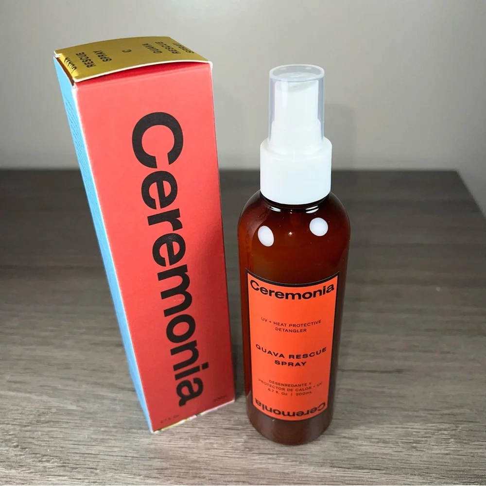 Ceremonia Guava Rescue Spray Detangler & Heat Protectant